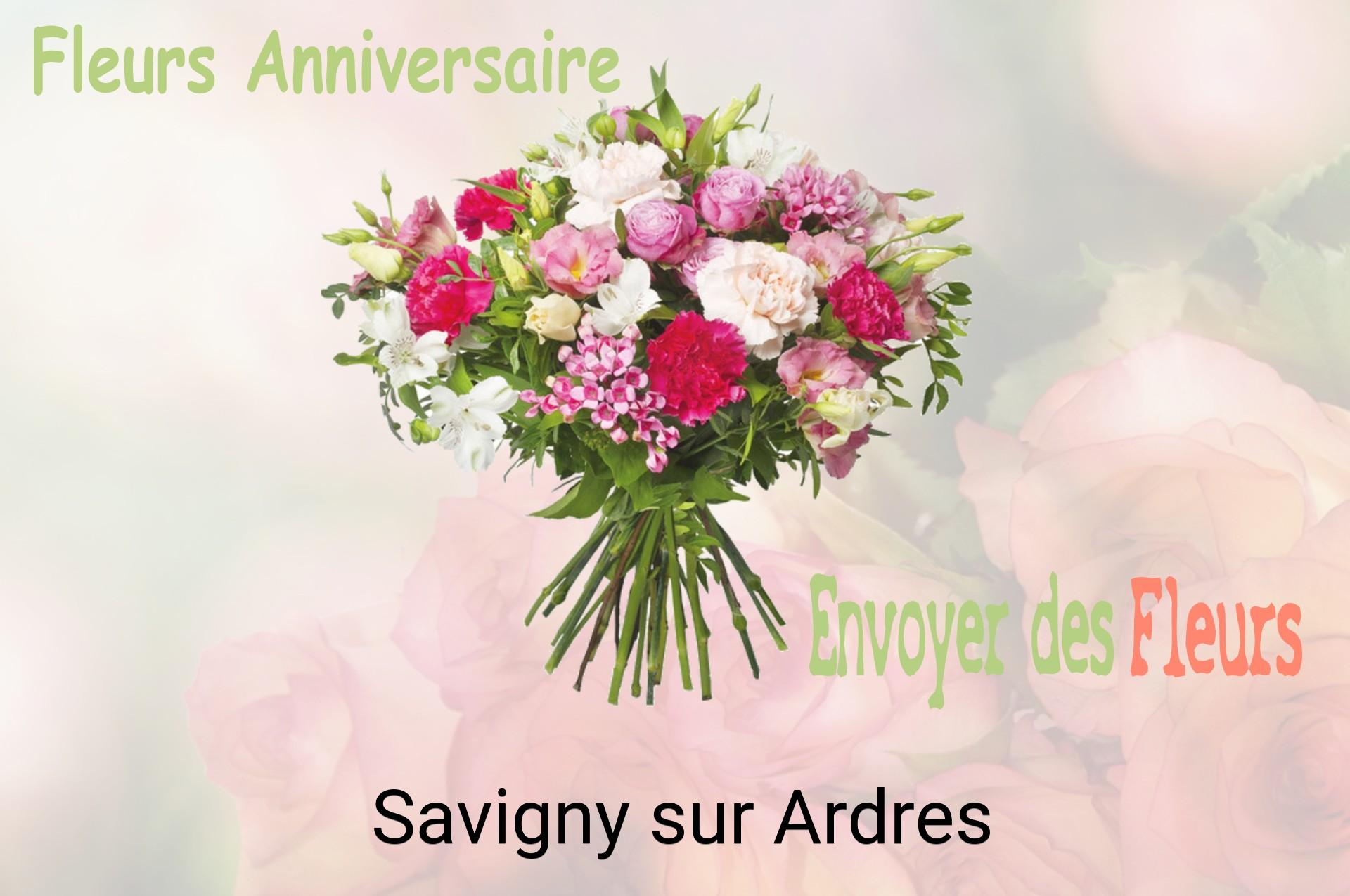 Bouquet de fleurs d’anniversaire livré à Savigny-sur-Ardres