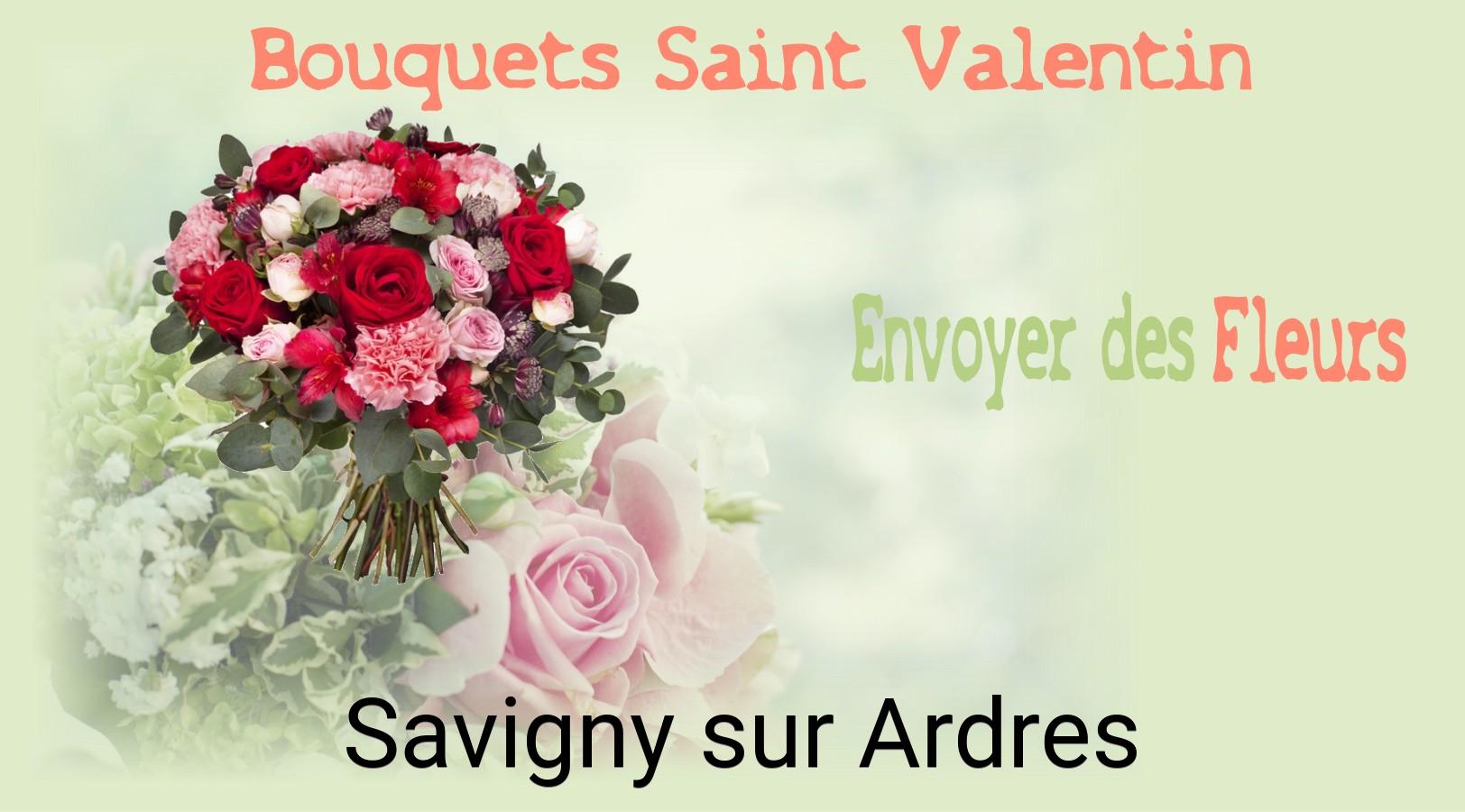 Roses de Saint-Valentin livrées à Savigny-sur-Ardres